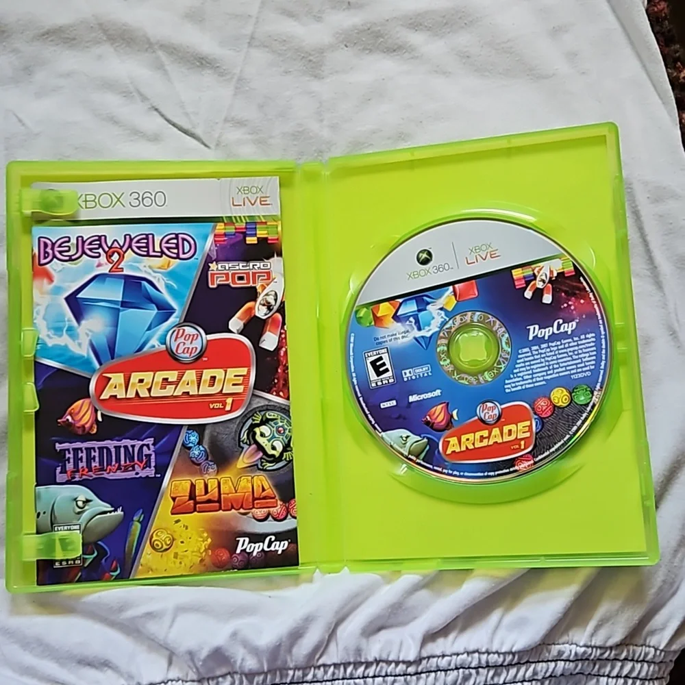1/2 PRICE🔻Xbox 360 Pop Cap Arcade Vol 1